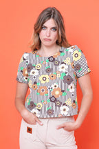 Pantalon Flare Femme Velours Côtelé