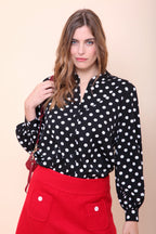 Blouse Femme à Pois
