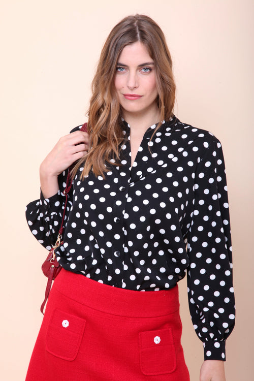 Blouse Femme à Pois