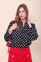 Blouse Femme à Pois