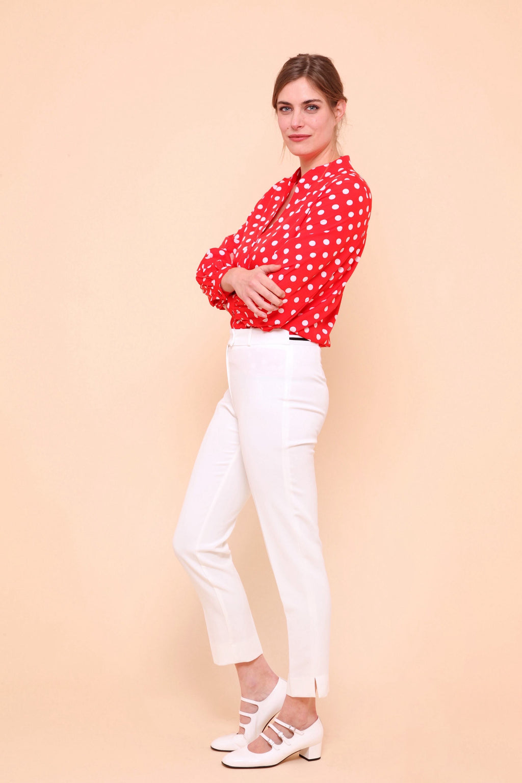 Blouse Femme à Pois