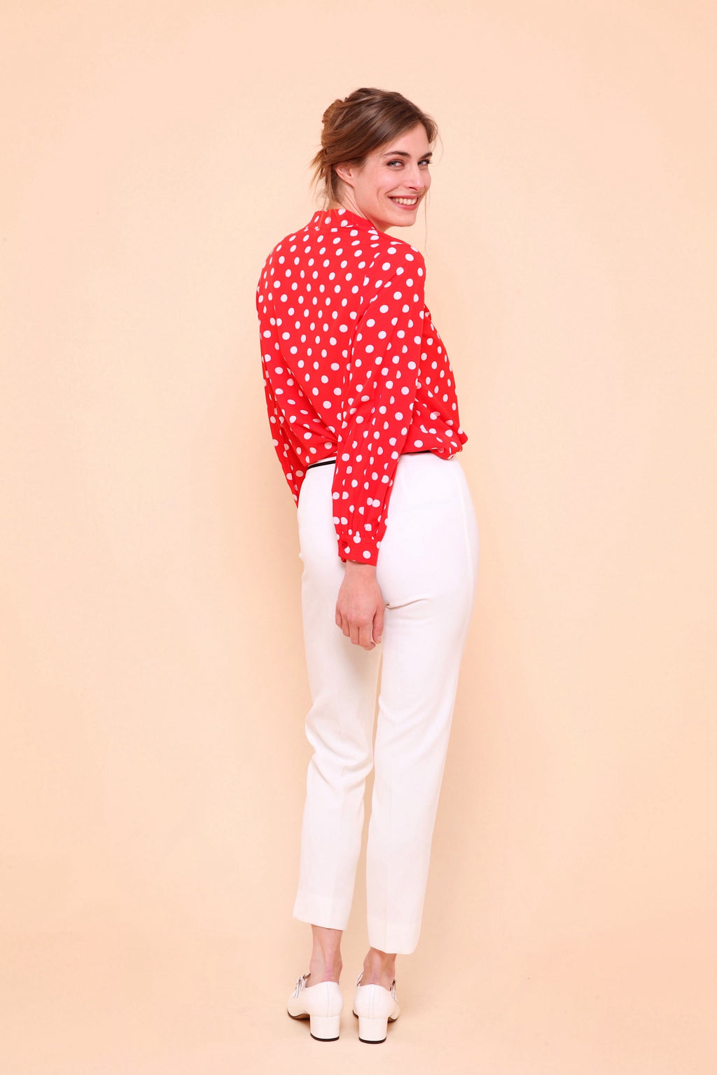 Blouse Femme à Pois