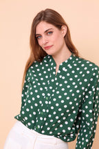 Blouse Femme à Pois