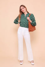 Blouse Femme à Pois