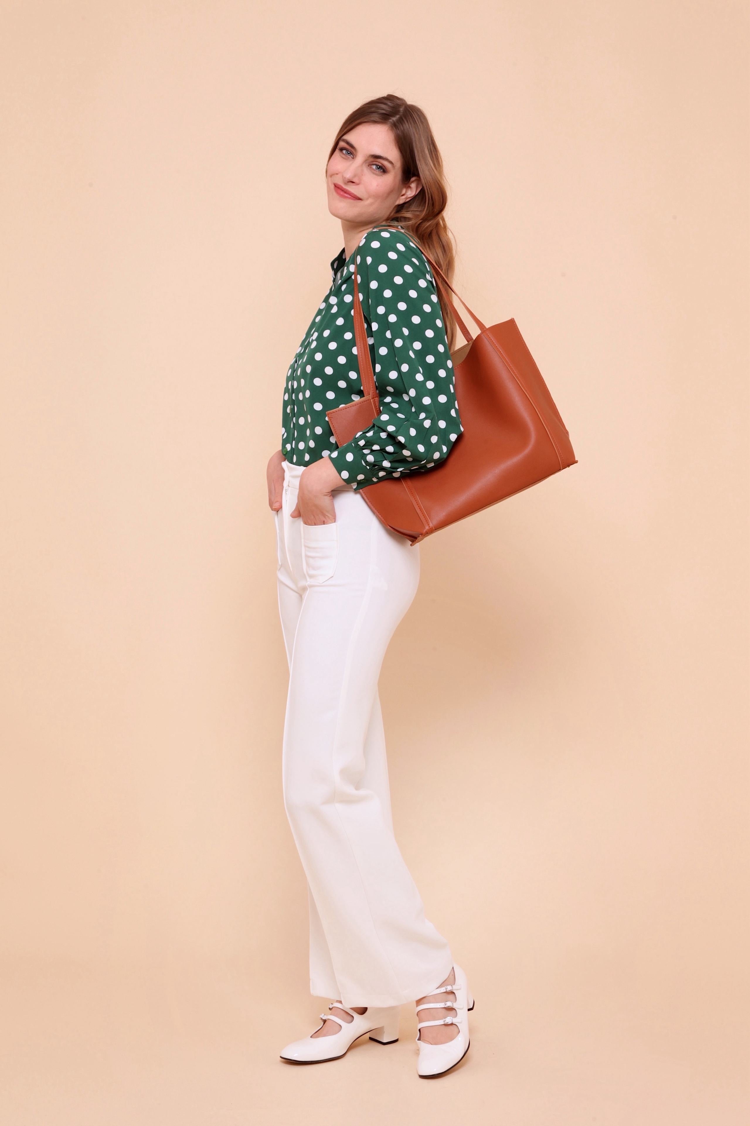 Blouse Femme à Pois