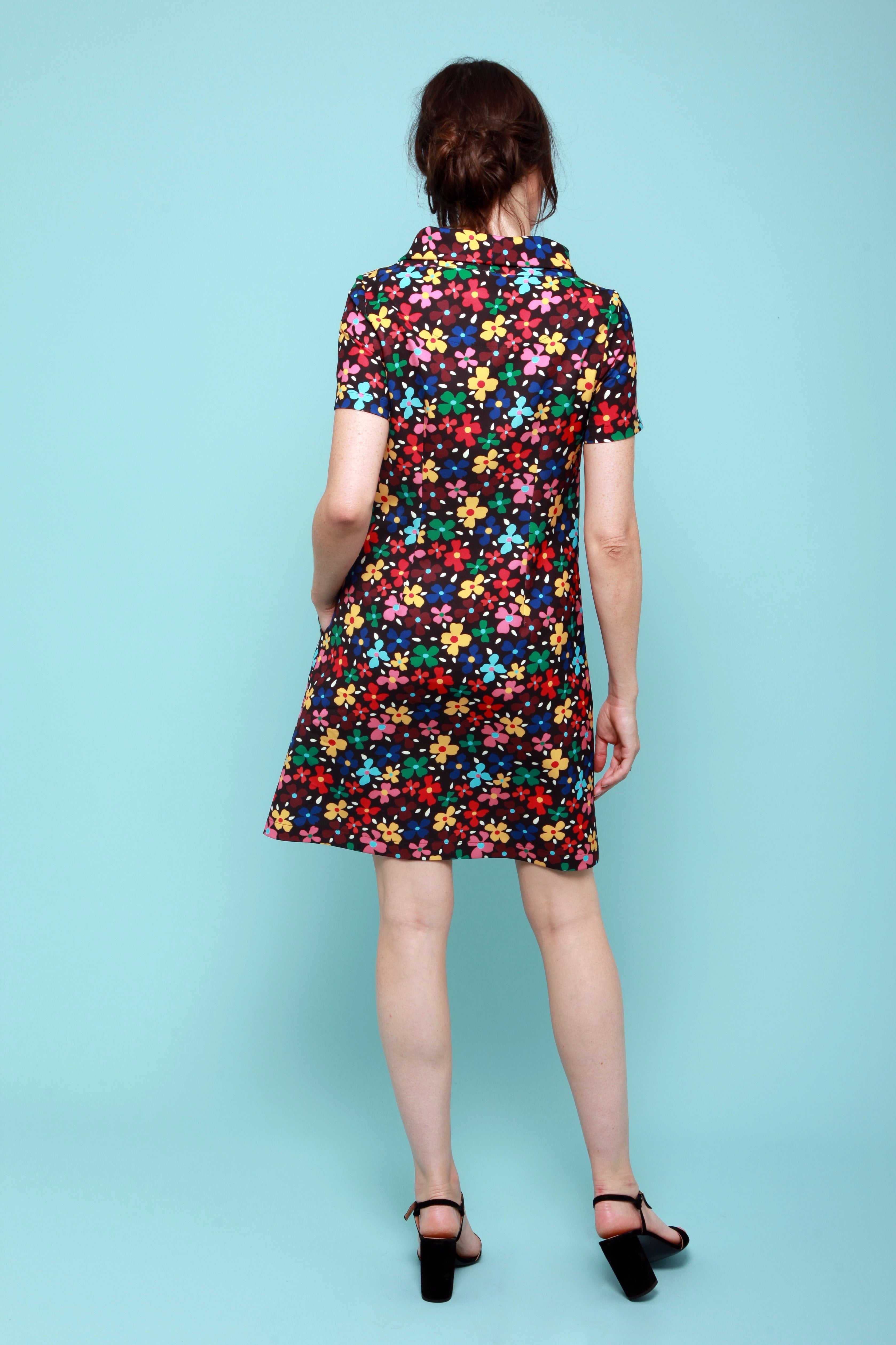 Robe Longue Fleurie Colorée